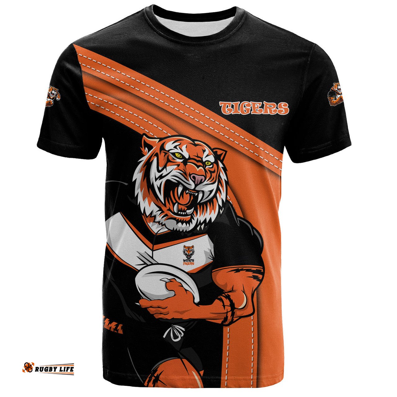 Amazing Aussie Wests Tigers T-Shirt Custom Team Of Us Die Hard Fan Supporters