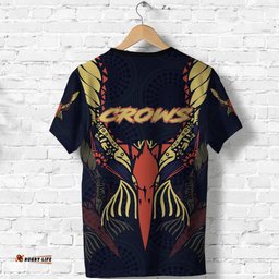 adelaide t shirt simple indigenous crows
