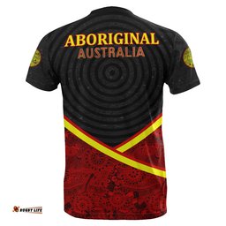 aboriginal t shirt indigenous patterns koala kangaroo