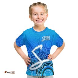 adelaide strikers indigenous aboriginal arts t shirt