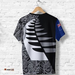 aotearoa silver fern t shirt sailing style