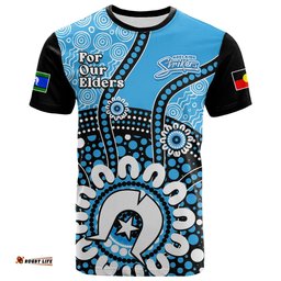 adelaide strikers naidoc 2023 t shirt indigenous for our elders