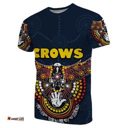 adelaide aboriginal crows t shirt