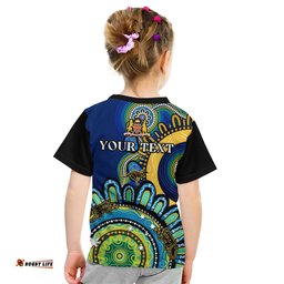 custom personalised new south wales state t shirt nsw australian indigenous art