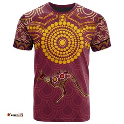 aboriginal t shirt aboriginal kangaroo