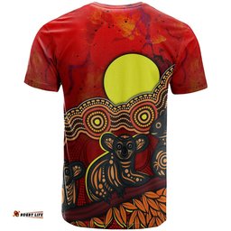 aborignal t shirt australian indigenous koala