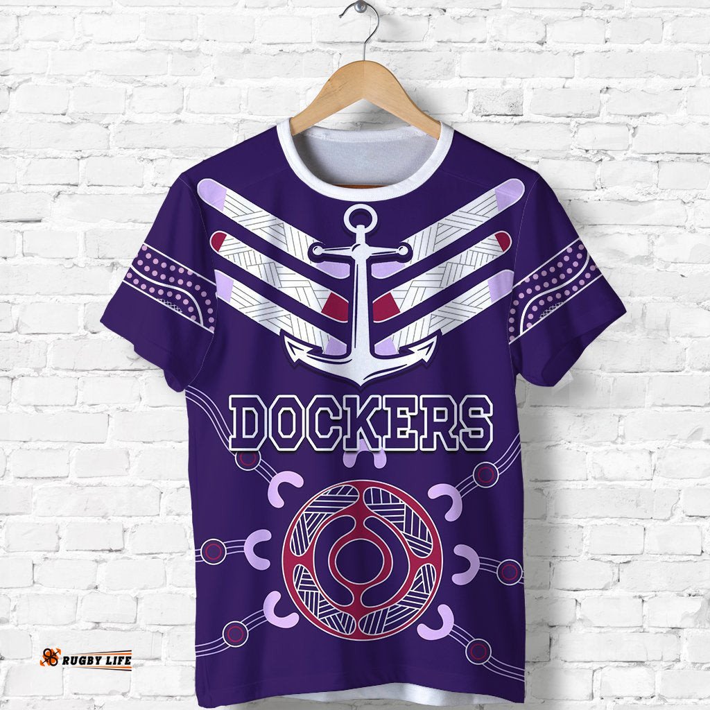 dockers t shirt indigenous fremantle