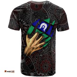 aboriginal t shirt torres strait blood in me