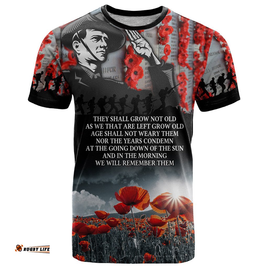 anzac day heroes of the gallipoli t shirt