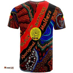 aboriginal t shirt breakout black lives matter and patterns