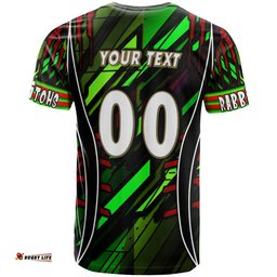 rabbitohs rugby t shirt custom rabbitohs league final series champions personalised name and number t shirt