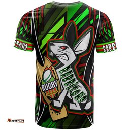 rabbitohs rugby t shirt custom rabbitohs league final series champions personalised name and number t shirt