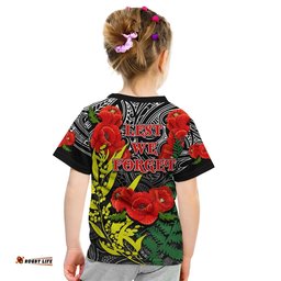 anzac day t shirt maori patterns white color