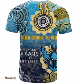 Amazing Aussie Gold Coast Titans Custom T-shirt - Bring On Season 2023 T-shirt