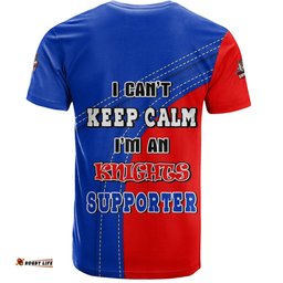 Amazing Aussie Newcastle Knights T-Shirt Custom Team Of Us Die Hard Fan Supporters