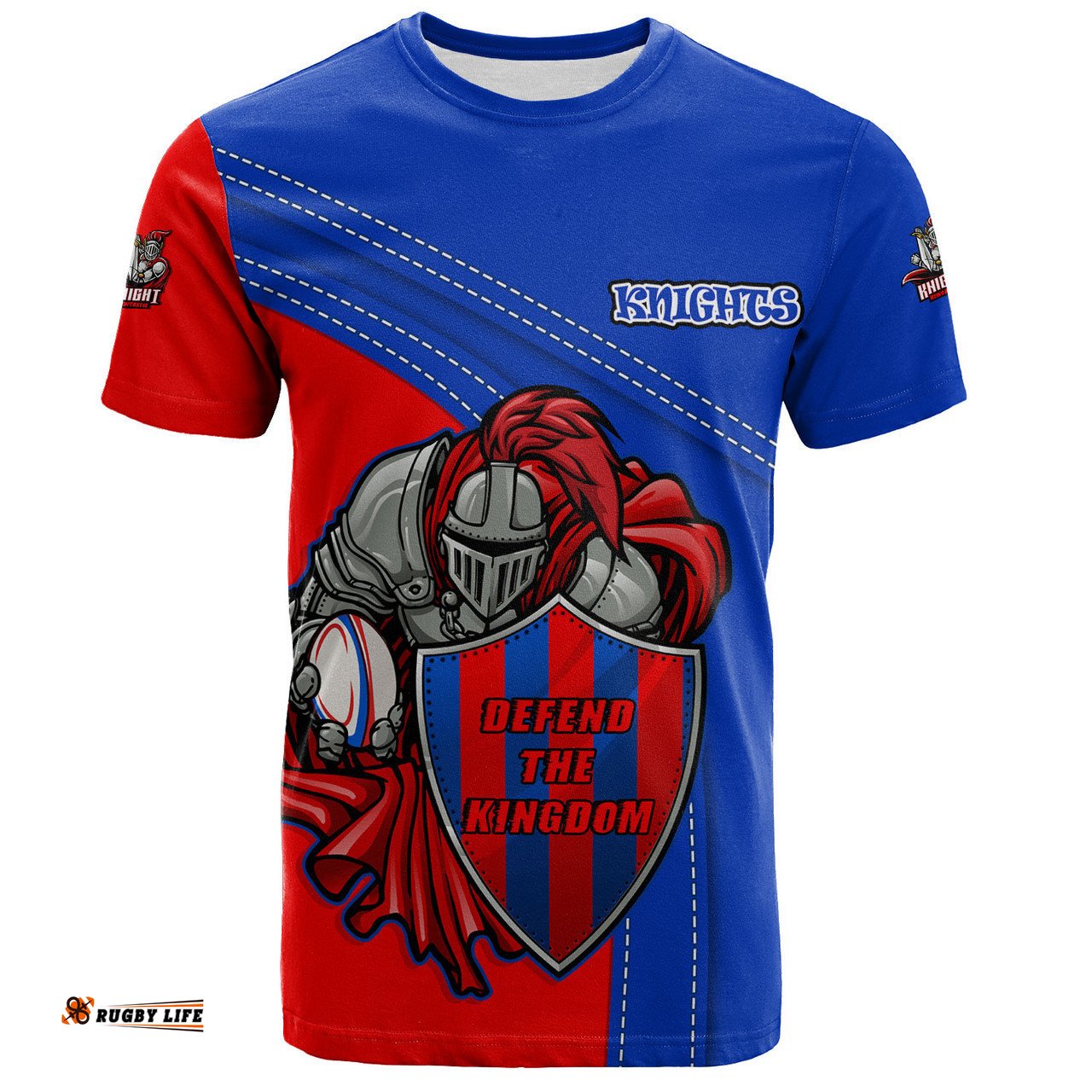Amazing Aussie Newcastle Knights T-Shirt Custom Team Of Us Die Hard Fan Supporters