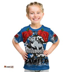 anzac day t shirt bulldogs army style