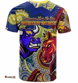 australia brisbane city vs north queensland custom t shirt the best of the best t shirt