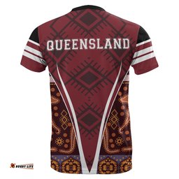 aboriginal t shirt kangaroo patterns queensland