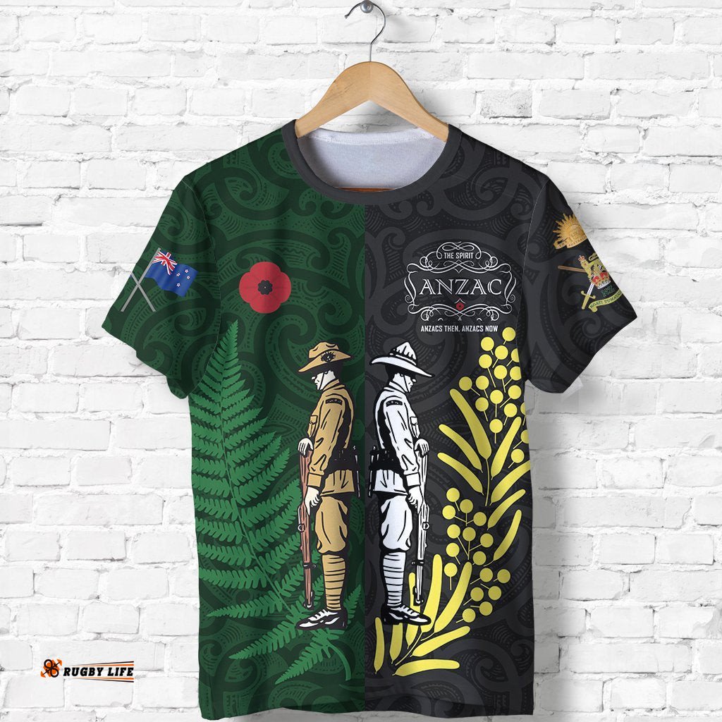 anzac spirit t shirt lest we forget shirt