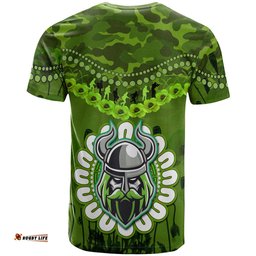 Amazing Aussie Canberra Raiders Anzac Custom T-shirt - Canberra Raiders Anzac With Poppies Soldiers T-shirt