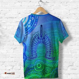 aboriginal torres strait islands t shirt wave vibes