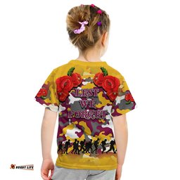 anzac day t shirt broncos army style no2