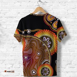 aboriginal t shirt sun rise indigenous vibes