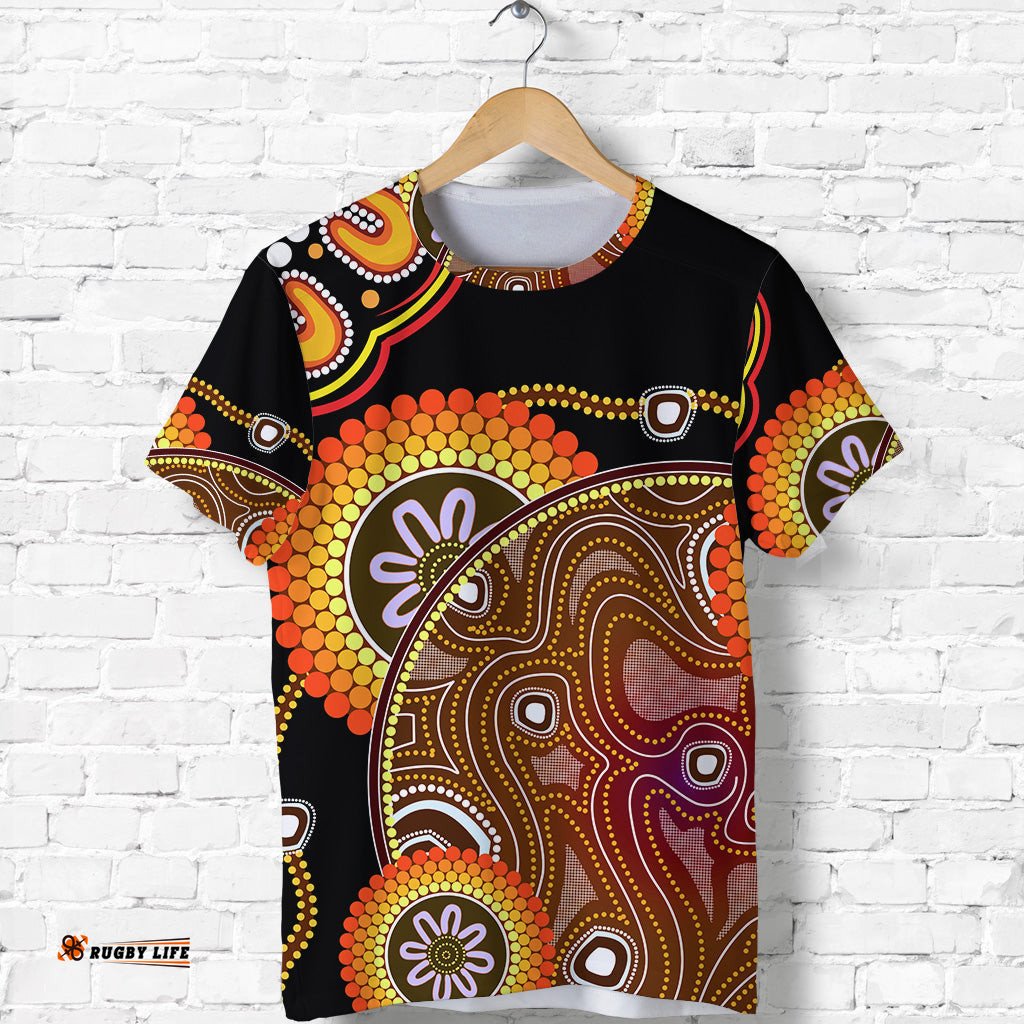 aboriginal t shirt sun rise indigenous vibes