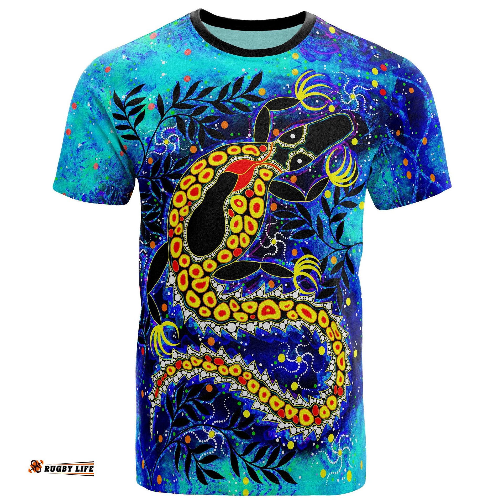 aboriginal t shirt indigenous crocodile