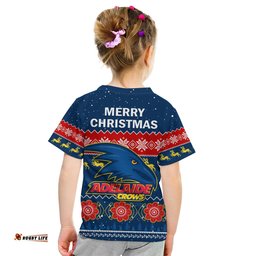 adelaide football t shirt crows indigenous merry christmas