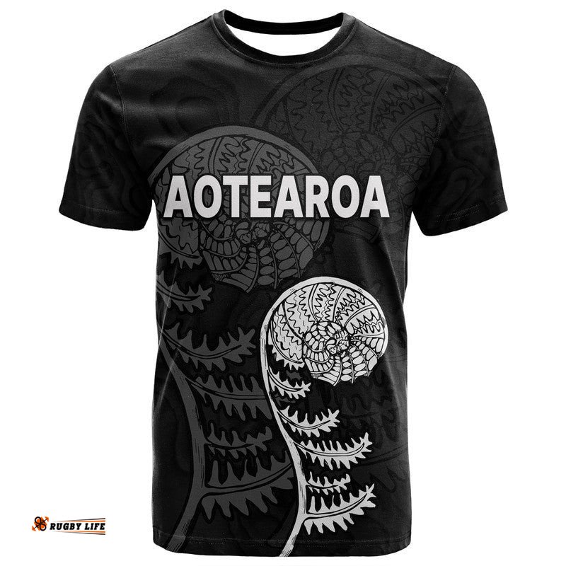 aotearoa silver fern t shirt