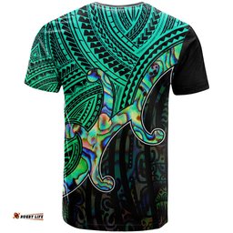 aotearoa papua shell t shirt maori tribal pattern