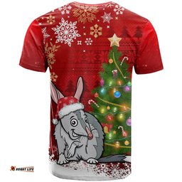 australia christmas t shirt aussie bilby santa merry xmas