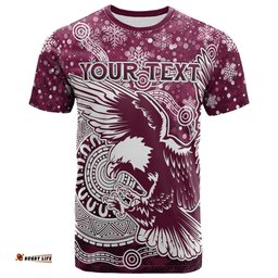 sea eagles christmas rugby t shirt custom christmas super eagles t shirt