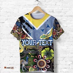 custom personalised parramatta eels t shirt aboriginal ethnic style