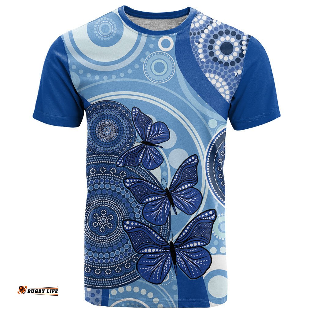 australia autism awareness t shirt 4 april indigenous butterfly