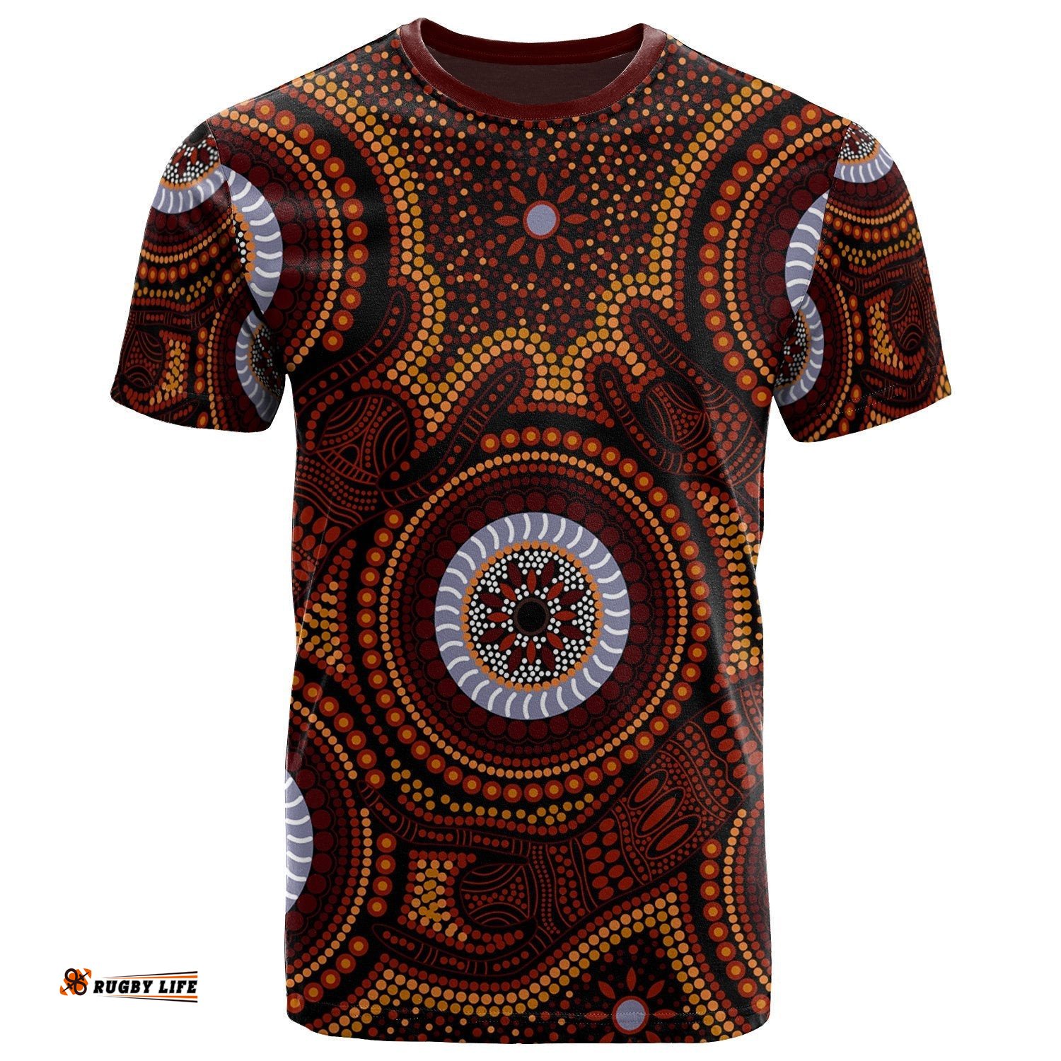 aboriginal t shirt aboriginal human dot painting art