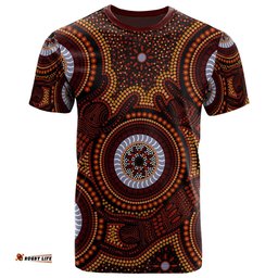 aboriginal t shirt aboriginal human dot painting art