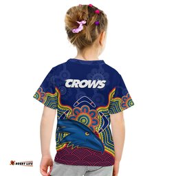 adelaide football t shirt crows aboriginal art