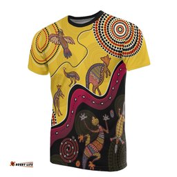 aboriginal t shirt indigenous animals life art