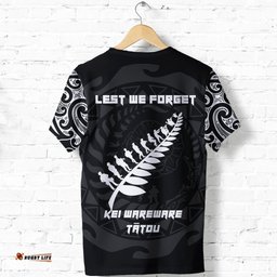 anzac tattoo new zealand t shirt lest we forget shirts