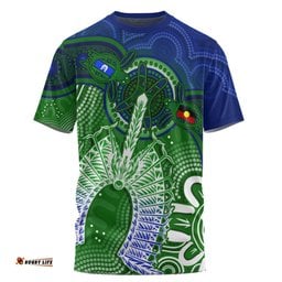 Amazing Aussie Indigenous Australian Aboriginal Spirit Of The Turtle Dreaming Path T-shirt
