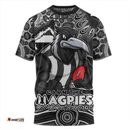 Amazing Aussie Collingwood Blazing Spirit Of Victory T-shirt