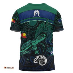 Amazing Aussie Indigenous Australian Aboriginal Turtle Of The Dreaming NAIDOC Edition T-shirt