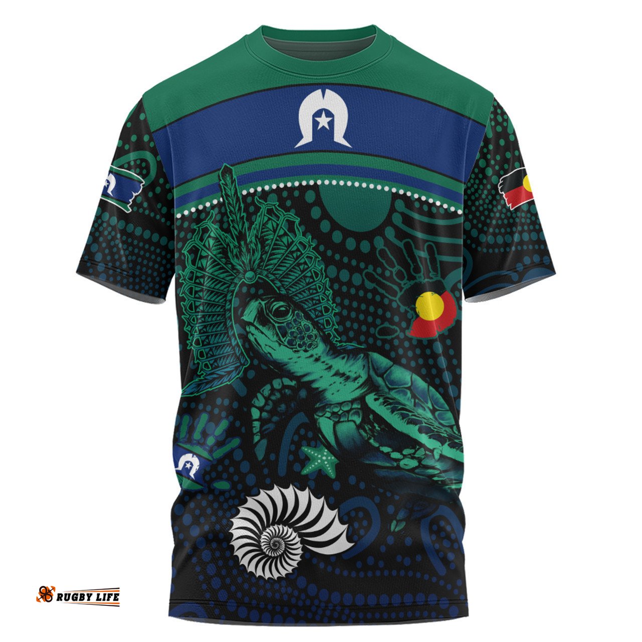 Amazing Aussie Indigenous Australian Aboriginal Turtle Of The Dreaming NAIDOC Edition T-shirt