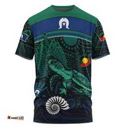 Amazing Aussie Indigenous Australian Aboriginal Turtle Of The Dreaming NAIDOC Edition T-shirt