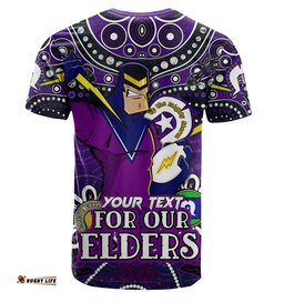 Amazing Aussie Melbourne Storm Naidoc Week Custom Melbourne Storm For Our Elders  T-shirt