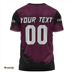 Amazing Aussie Manly Warringah Sea Eagles Heart Of A Fighter Tough And Fearless T-shirt