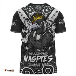 Amazing Aussie Collingwood Ripped Legacy of the Game T-shirt